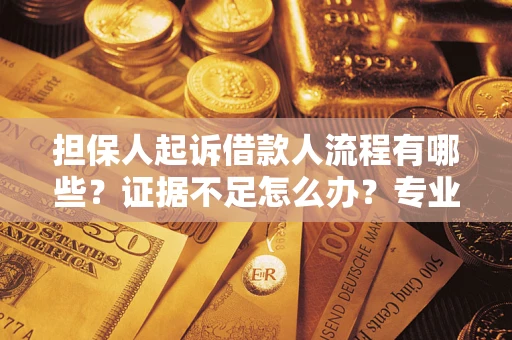 济南担保人起诉借款人流程有哪些？证据不足怎么办？专业律师解答