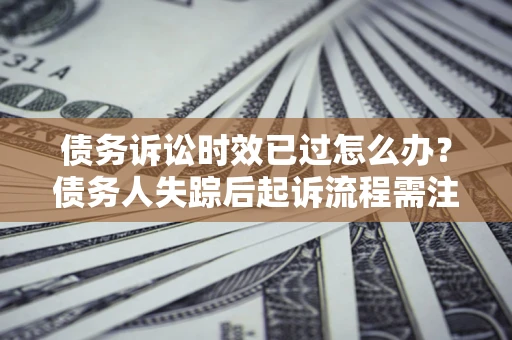 济南债务诉讼时效已过怎么办？债务人失踪后起诉流程需注意什么？