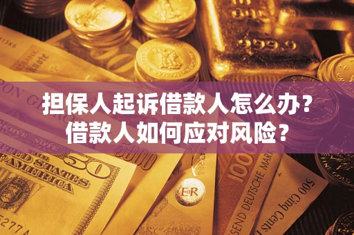 济南担保人起诉借款人怎么办？借款人如何应对风险？