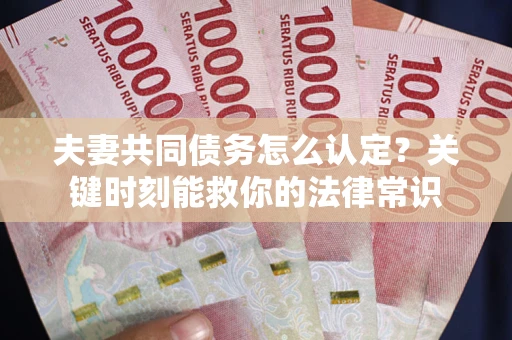 济南夫妻共同债务怎么认定？关键时刻能救你的法律常识