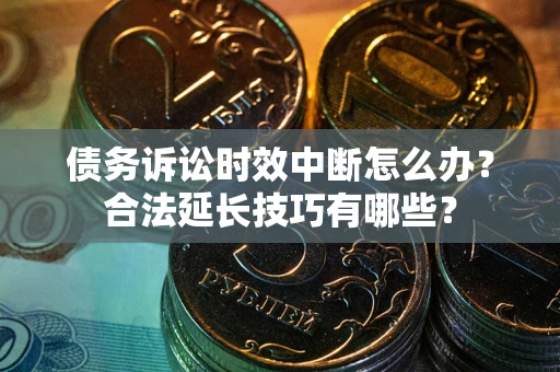济南债务诉讼时效中断怎么办？合法延长技巧有哪些？